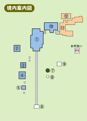 境内案内図 境内案内図